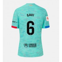 Dámy Fotbalový dres Barcelona Paez Gavi #6 2023-24 Třetí Krátký Rukáv